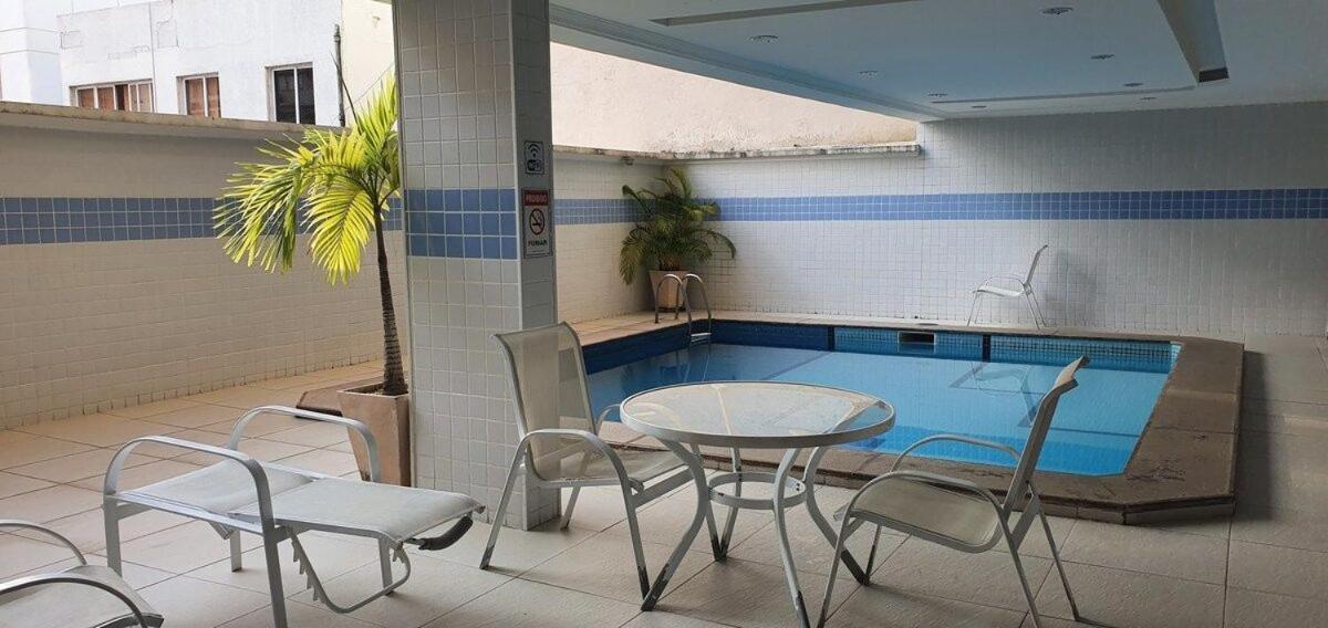 Flat Ipanema 2 Qtos Gar. Serv. Piscina Em Fte Metro 리오데자네이루 외부 사진